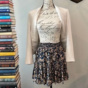 New! Intermix Silk Ruffle Skirt